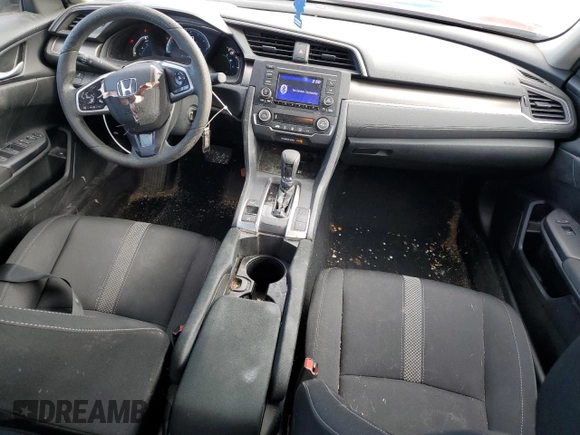 2020 Honda Civic LX with VIN 2HGFC2F69LH582299, listed as a Copart auction lot 47870445 with 75,603 mi miles and Salvage Title. Bid and sale history available at DreamBid. Image 8.