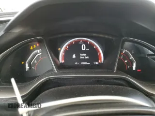 2017 Honda Civic Sedan Si with VIN 2HGFC1E58HH703995, listed as a Copart auction lot 87746465 with 108,227 mi miles and Salvage Title. Bid and sale history available at carsss.com. Image 9.