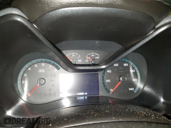 2016 Chevrolet Colorado 4WD Z71 z VIN 1GCHTDE33G1256612, wystawiony jako Copart lot #56553795 z przebiegiem 143 862 mil mil oraz Szkoda całkowita • Salvage title. Historia ofert i sprzedaży dostępna na DreamBid. Obrazek 9.