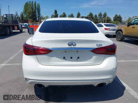 2018 Infiniti Q50 Sport z VIN JN1EV7AP2JM365370, wystawiony jako IAAI lot #42157933 z przebiegiem 61 054 mil mil oraz . Historia ofert i sprzedaży dostępna na DreamBid. Obrazek 17.