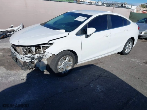 2018 Chevrolet Cruze LT with VIN 1G1BE5SMXJ7103967, listed as a IAAI auction lot 41816394 with 107,369 mi miles. Bid and sale history available at carsss.com. Image 2.