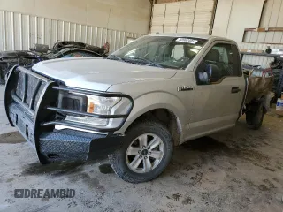 2018 Ford F-150 XL with VIN 1FTMF1CPXJKE35757, listed as a Copart auction lot 50962405 with 157,185 mi miles and Salvage title. Bid and sale history available at DreamBid. Image 1.