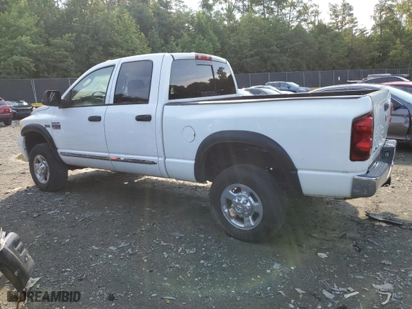 2009 Dodge Ram 2500 SLT with VIN 3D7KS28T89G501343, listed as a Copart auction lot 86052734 with 125,842 mi miles and Non Repairable. Bid and sale history available at carsss.com. Image 2.