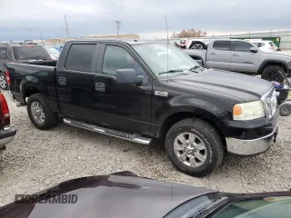 2008 Ford F-150 XLT z VIN 1FTPW12568FB93923, wystawiony jako Copart lot #54959805 z przebiegiem 204 198 mil mil oraz Szkoda całkowita • Salvage title. Historia ofert i sprzedaży dostępna na DreamBid. Obrazek 4.