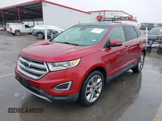 2015 Ford Edge Titanium with VIN 2FMPK4K83FBB41232, listed as a IAAI auction lot 41446222 with 97,829 mi miles. Bid and sale history available at carsss.com. Image 18.