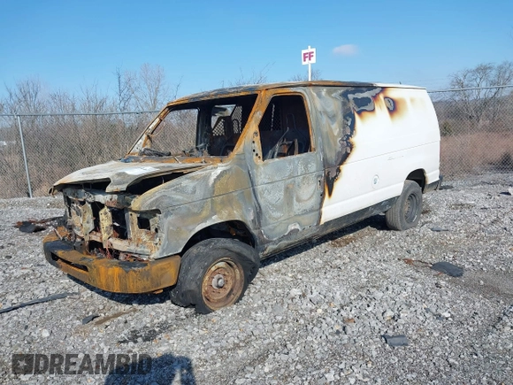 2012 Ford Econoline Cargo Super Duty Commercial with VIN 1FTSE3EL1CDB24726, listed as a IAAI auction lot 41541173 with Not Provided miles and . Bid and sale history available at carsss.com. Image 2.
