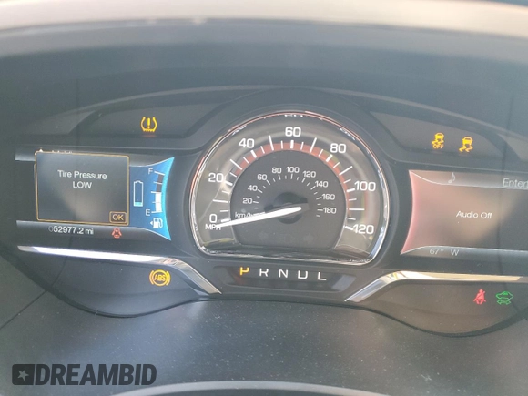 2014 Lincoln MKZ Hybrid with VIN 3LN6L2LUXER816096, listed as a Copart auction lot 59089415 with 52,977 mi miles and Salvage title. Bid and sale history available at DreamBid. Image 9.