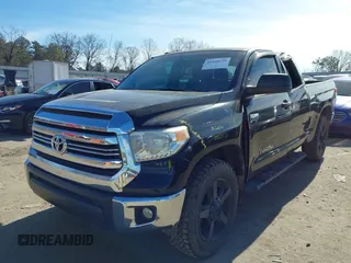 2016 Toyota Tundra 4WD Truck SR with VIN 5TFUW5F1XGX525419, listed as a IAAI auction lot 41460439 with 78,260 mi miles. Bid and sale history available at carsss.com. Image 2.