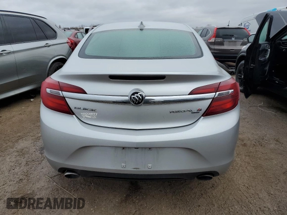 2017 Buick Regal with VIN 2G4GM5EX8H9100060, listed as a Copart auction lot 86883874 with 96,155 mi miles and Salvage Title. Bid and sale history available at carsss.com. Image 6.