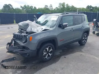 2021 Jeep Renegade Trailhawk with VIN ZACNJDC19MPN29653, listed as a IAAI auction lot 42354229 with 58,106 mi miles and . Bid and sale history available at DreamBid. Image 17.