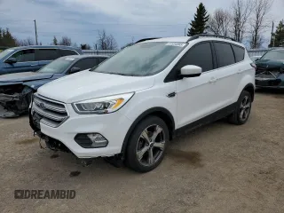 2017 Ford Escape SE with VIN 1FMCU0GD6HUA34874, listed as a Copart auction lot 53534365 with 138,824 mi miles and Salvage Title. Bid and sale history available at carsss.com. Image 1.