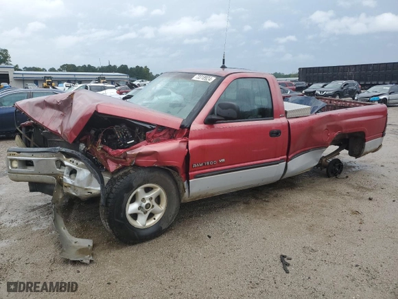 1999 Dodge Ram 1500 with VIN 1B7HC16Z3XS167442, listed as a Copart auction lot 73318924 with 158,376 mi miles and Salvage Title. Bid and sale history available at carsss.com. Image 1.