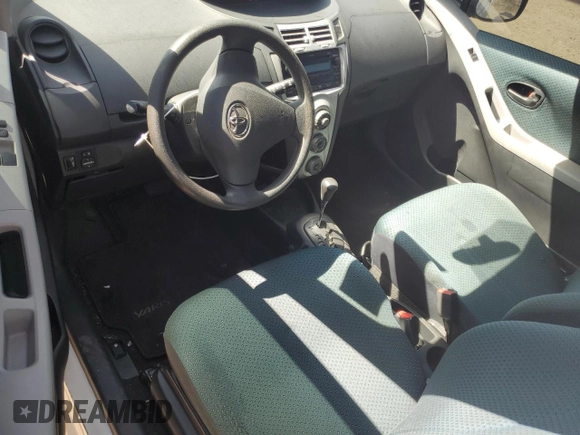 2008 Toyota Yaris with VIN JTDJT923685144805, listed as a Copart auction lot 52402325 with 140,336 mi miles and Salvage Title. Bid and sale history available at DreamBid. Image 8.