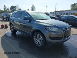 2013 Audi Q7 Premium Plus z VIN WA1LGBFE9DD003737, wystawiony jako IAAI lot #41888710 z przebiegiem 149 802 mil mil oraz . Historia ofert i sprzedaży dostępna na DreamBid. Obrazek 1.