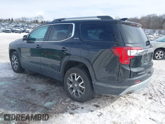 2021 GMC Acadia SLE with VIN 1GKKNRLS0MZ125176, listed as a IAAI auction lot 41610339 with Not Provided miles. Bid and sale history available at carsss.com. Image 3.