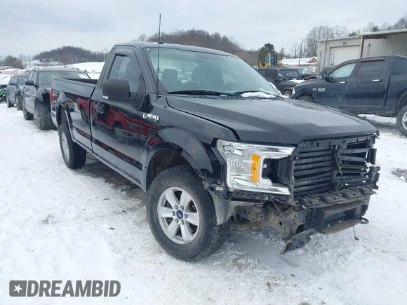 2018 Ford F-150 XL with VIN 1FTMF1EP8JKD65446, listed as a IAAI auction lot 41412677 with 87,225 mi miles. Bid and sale history available at carsss.com. Image 1.
