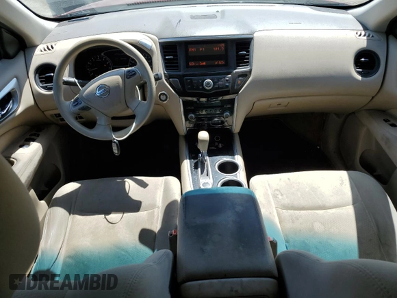 2014 Nissan Pathfinder S with VIN 5N1AR2MM4EC633105, listed as a Copart auction lot 56844185 with 217,994 mi miles and Salvage title. Bid and sale history available at DreamBid. Image 8.