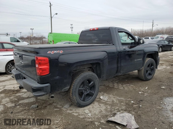 2015 Chevrolet Silverado 1500 Work Truck with VIN 1GCNKPEC6FZ403819, listed as a Copart auction lot 42355495 with 55,673 mi miles and Salvage Title. Bid and sale history available at carsss.com. Image 3.