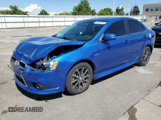 2015 Mitsubishi Lancer SE with VIN JA32V2FW9FU006882, listed as a Copart auction lot 66994204 with 48,584 mi miles and Salvage Title. Bid and sale history available at DreamBid. Image 1.