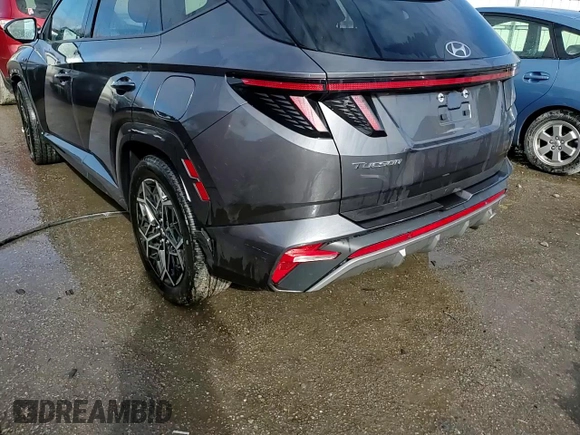 2022 Hyundai Tucson N Line with VIN KM8JF3AE9NU149775, listed as a Copart auction lot 85071034 with 27,688 mi miles and Salvage Title. Bid and sale history available at carsss.com. Image 15.