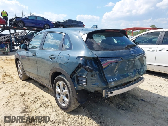 2024 Honda HR-V LX with VIN 3CZRZ1H30RM750097, listed as a IAAI auction lot 41864237 with 26,380 mi miles and . Bid and sale history available at DreamBid. Image 3.