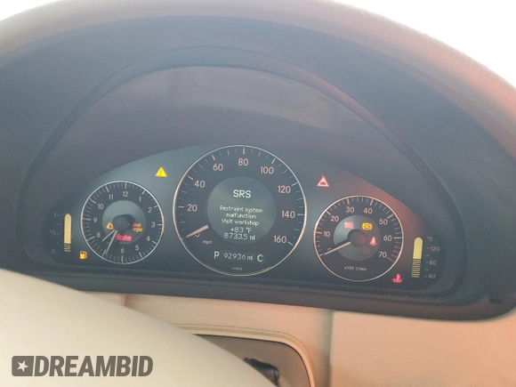 2007 Mercedes-Benz CLK 350 z VIN WDBTK56G87T084620, wystawiony jako Copart lot #61843215 z przebiegiem 92 936 mil mil oraz Czysty tytuł • Clean title. Historia ofert i sprzedaży dostępna na DreamBid. Obrazek 9.