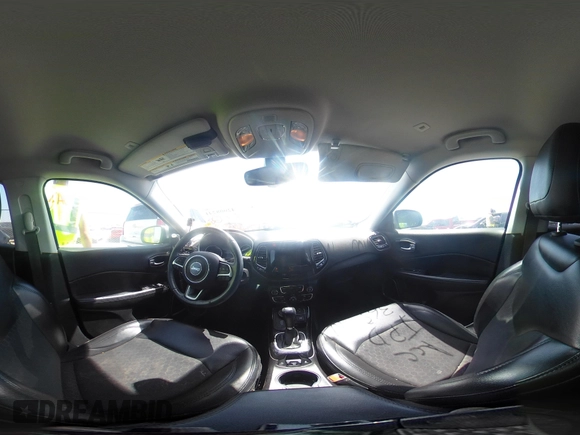 2018 Jeep Compass Latitude with VIN 3C4NJDBB3JT304145, listed as a IAAI auction lot 42008241 with 52,642 mi miles and . Bid and sale history available at DreamBid. Image 18.