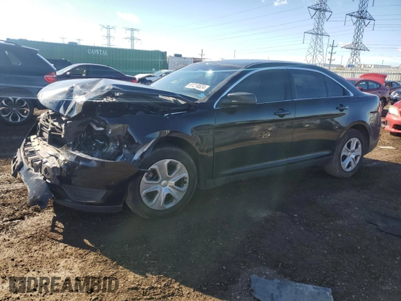 2016 Ford Sedan Police Interceptor with VIN 1FAHP2L92GG134889, listed as a Copart auction lot 81318524 with 52,598 mi miles and Salvage Title. Bid and sale history available at carsss.com. Image 1.