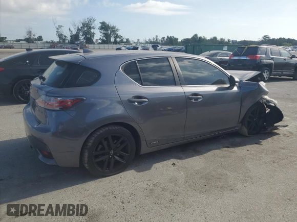 2015 Lexus CT 200h z VIN JTHKD5BH7F2213763, wystawiony jako Copart lot #55508155 z przebiegiem 112 395 mil mil oraz Szkoda całkowita • Salvage title. Historia ofert i sprzedaży dostępna na DreamBid. Obrazek 3.