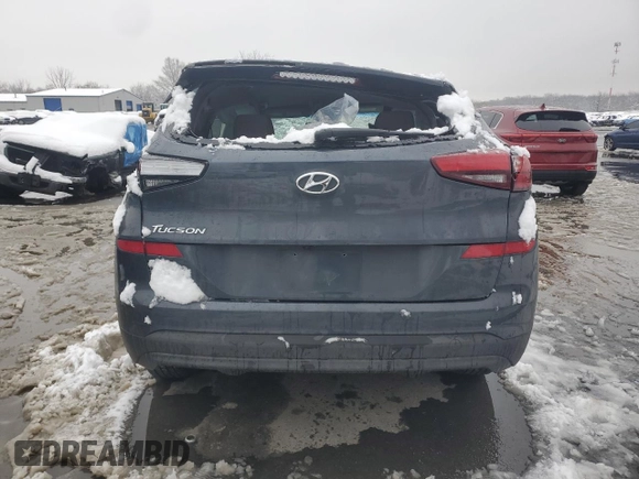 2021 Hyundai Tucson Value with VIN KM8J33A40MU286876, listed as a Copart auction lot 44753335 with Not Provided miles and Salvage Title. Bid and sale history available at DreamBid. Image 6.