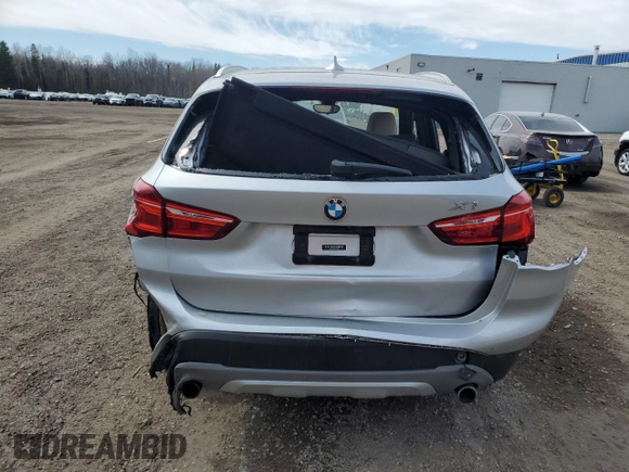 2016 BMW X1 xDrive28i with VIN WBXHT3C3XG5E49609, listed as a Copart auction lot 50213825 with Not Provided miles and Salvage Title. Bid and sale history available at carsss.com. Image 6.