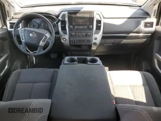 2021 Nissan Titan SV with VIN 1N6AA1EE9MN524930, listed as a Copart auction lot 52069845 with 44,280 mi miles and Salvage Title. Bid and sale history available at DreamBid. Image 8.