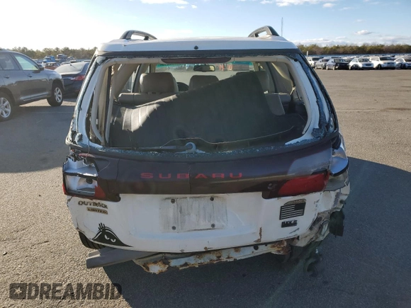 2001 Subaru Legacy Outback Limited with VIN 4S3BH686517636872, listed as a Copart auction lot 88520015 with 198,056 mi miles and Salvage title. Bid and sale history available at DreamBid. Image 6.