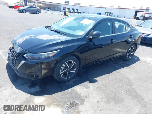 2024 Nissan Sentra SV with VIN 3N1AB8CV1RY252205, listed as a IAAI auction lot 42402273 with 23,328 mi miles and . Bid and sale history available at DreamBid. Image 17.