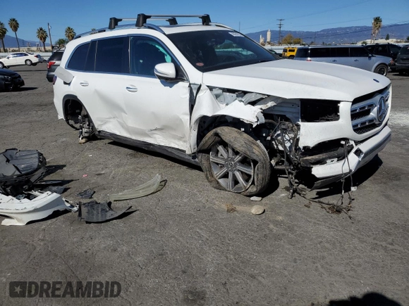 2020 Mercedes-Benz GLS with VIN 4JGFF5KE8LA207597, listed as a Copart auction lot 40661893 with 30,117 mi miles. Bid and sale history available at carsss.com. Image 4.
