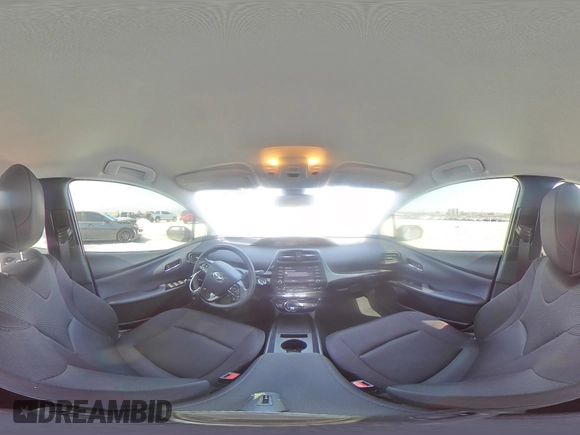 2021 Toyota Prius L Eco with VIN JTDKAMFU1M3151330, listed as a Copart auction lot 58827615 with 111,067 mi miles and Salvage title. Bid and sale history available at DreamBid. Image 8.