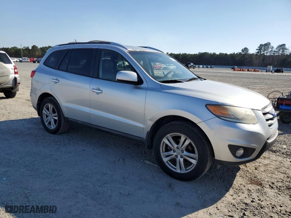 2012 Hyundai Santa Fe Limited with VIN 5XYZK3AB6CG140118, listed as a Copart auction lot 46229675 with 134,441 mi miles and Salvage Title. Bid and sale history available at carsss.com. Image 4.