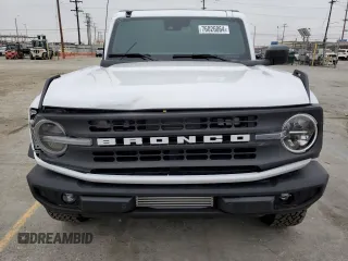 2024 Ford Bronco Black Diamond with VIN 1FMDE1AH5RLA52051, listed as a Copart auction lot 76026064 with 3,198 mi miles and Salvage Title. Bid and sale history available at DreamBid. Image 5.