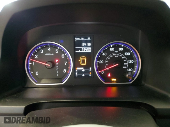 2007 Honda CR-V LX z VIN JHLRE383X7C040333, wystawiony jako Copart lot #57895475 z przebiegiem 124 156 mil mil oraz Szkoda całkowita • Salvage title. Historia ofert i sprzedaży dostępna na DreamBid. Obrazek 9.