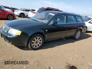 2002 Audi A6 with VIN WAUVT64B72N109215, listed as a Copart auction lot 65030684 with 174,946 mi miles and Clean Title. Bid and sale history available at carsss.com. Image 1.