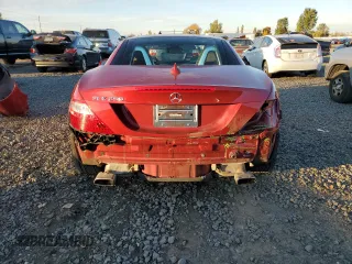 2015 Mercedes-Benz SLK-Class SLK 250 with VIN WDDPK4HA1FF106837, listed as a Copart auction lot 77699714 with 46,475 mi miles and Salvage Title. Bid and sale history available at carsss.com. Image 6.