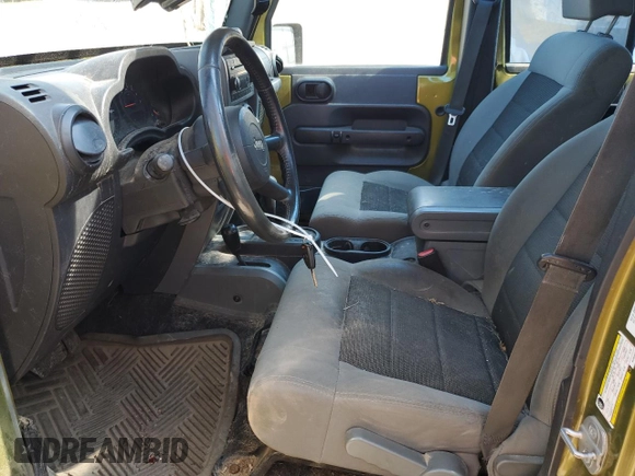 2008 Jeep Wrangler Unlimited X with VIN 1J4GA391X8L582895, listed as a Copart auction lot 53780455 with 253,251 mi miles and Clean Title. Bid and sale history available at carsss.com. Image 7.