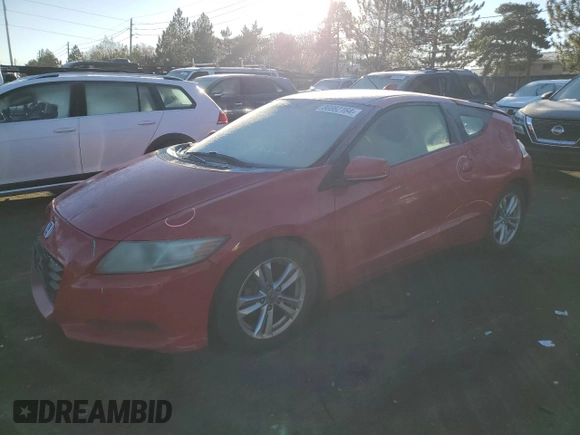 2012 Honda CR-Z with VIN JHMZF1D47CS001775, listed as a Copart auction lot 80882164 with 134,946 mi miles and Salvage Title. Bid and sale history available at carsss.com. Image 1.