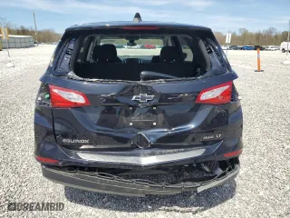 2020 Chevrolet Equinox LT with VIN 2GNAXUEV2L6196781, listed as a Copart auction lot 53606765 with 23,260 mi miles and Salvage Title. Bid and sale history available at carsss.com. Image 6.