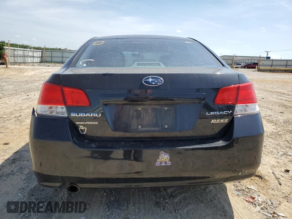 2011 Subaru Legacy Prem with VIN 4S3BMBB60B3239852, listed as a Copart auction lot 55136885 with 189,679 mi miles and Salvage title. Bid and sale history available at DreamBid. Image 6.