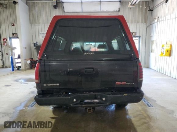 1996 GMC Sierra 1500 with VIN 1GTEK14M9TZ546010, listed as a Copart auction lot 54353635 with 252,481 mi miles and Salvage Title. Bid and sale history available at DreamBid. Image 6.