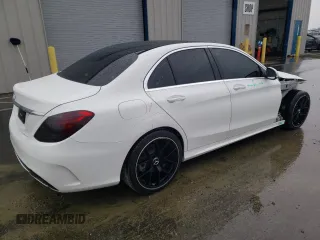 2017 Mercedes-Benz C 300 with VIN 55SWF4JB2HU234300, listed as a Copart auction lot 49301735 with 56,919 mi miles and Salvage Title. Bid and sale history available at DreamBid. Image 3.