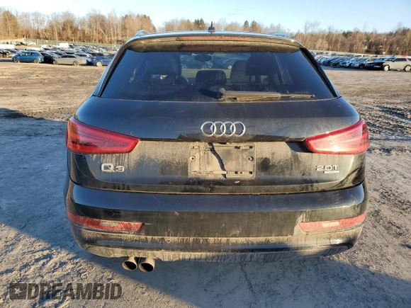 2015 Audi Q3 2.0T Prestige with VIN WA1GFCFS5FR010772, listed as a Copart auction lot 45697865 with 104,705 mi miles and Salvage Title. Bid and sale history available at carsss.com. Image 6.