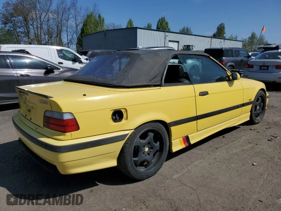 1999 BMW 3 Series M3 with VIN WBSBK0332XEC41401, listed as a Copart auction lot 53517435 with 164,055 mi miles and Clean Title. Bid and sale history available at carsss.com. Image 3.
