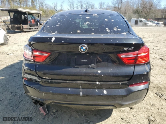 2018 BMW X4 xDrive28i with VIN 5UXXW3C55J0T81222, listed as a Copart auction lot 46620935 with NaN miles and Salvage Title. Bid and sale history available at carsss.com. Image 6.